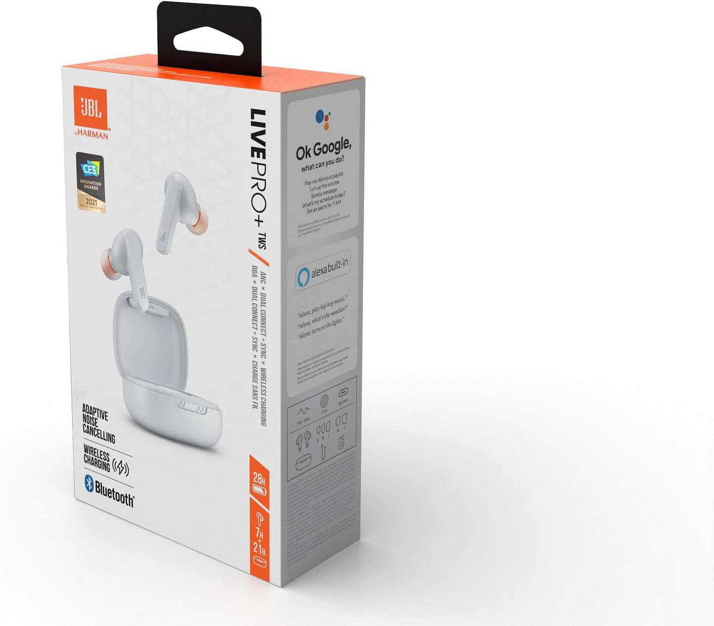 JBL-Live PROPLUS True Wireless Earphone White