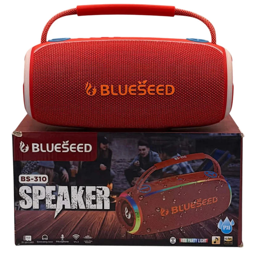 Blueseed- BS-301 Portable Speaker with RGB LED Lighting