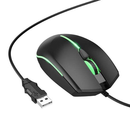 HOCO. Wired Gaming Mouse - Black