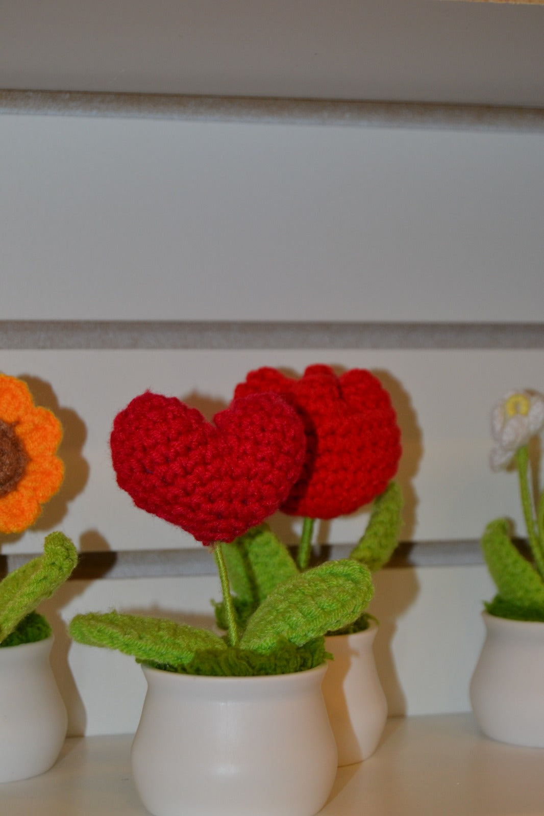 Crochet Gift | Cute Heart In a Pot