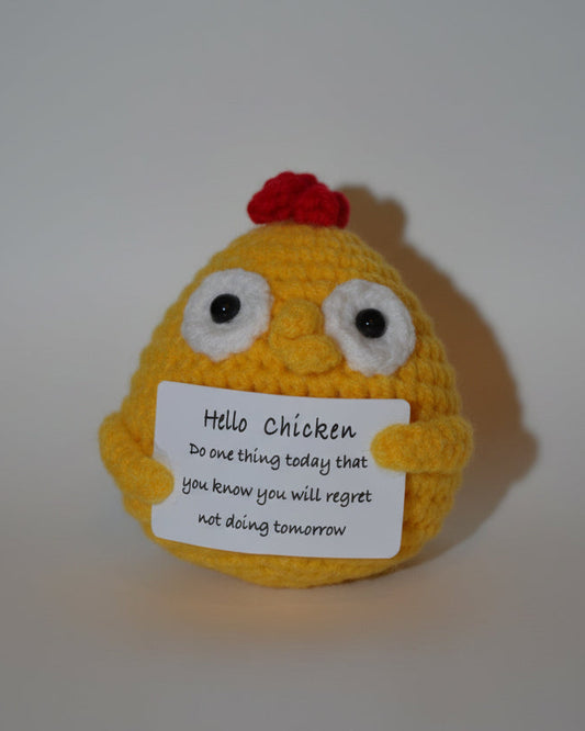 Crochet Gift | Hello Chicken