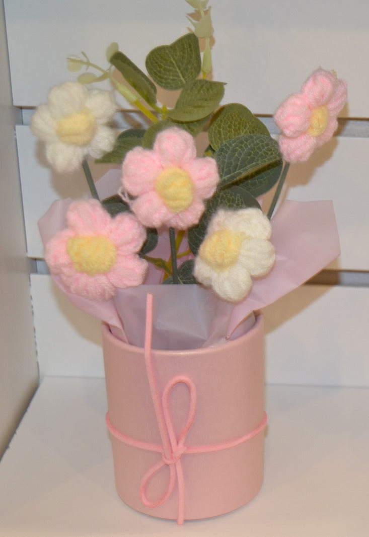 Crochet Gift | Flower Bouquet | With Personalize Message