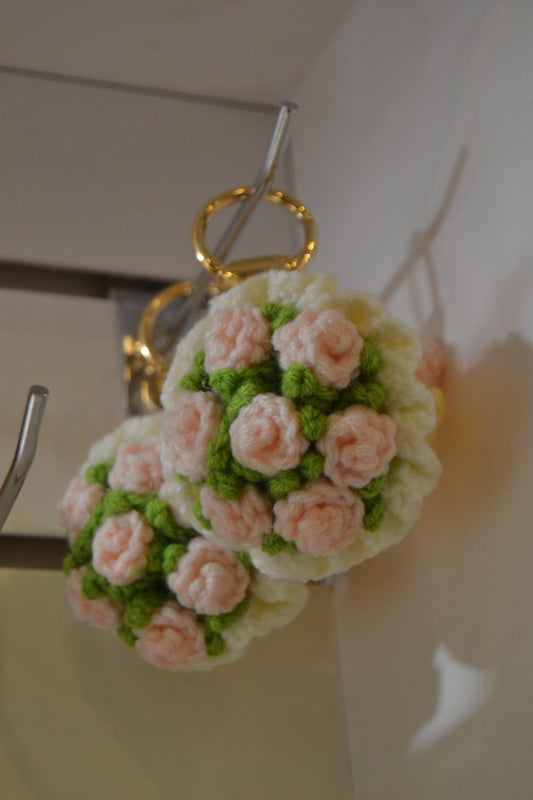 Crochet Gift | Knitted Keychain -07