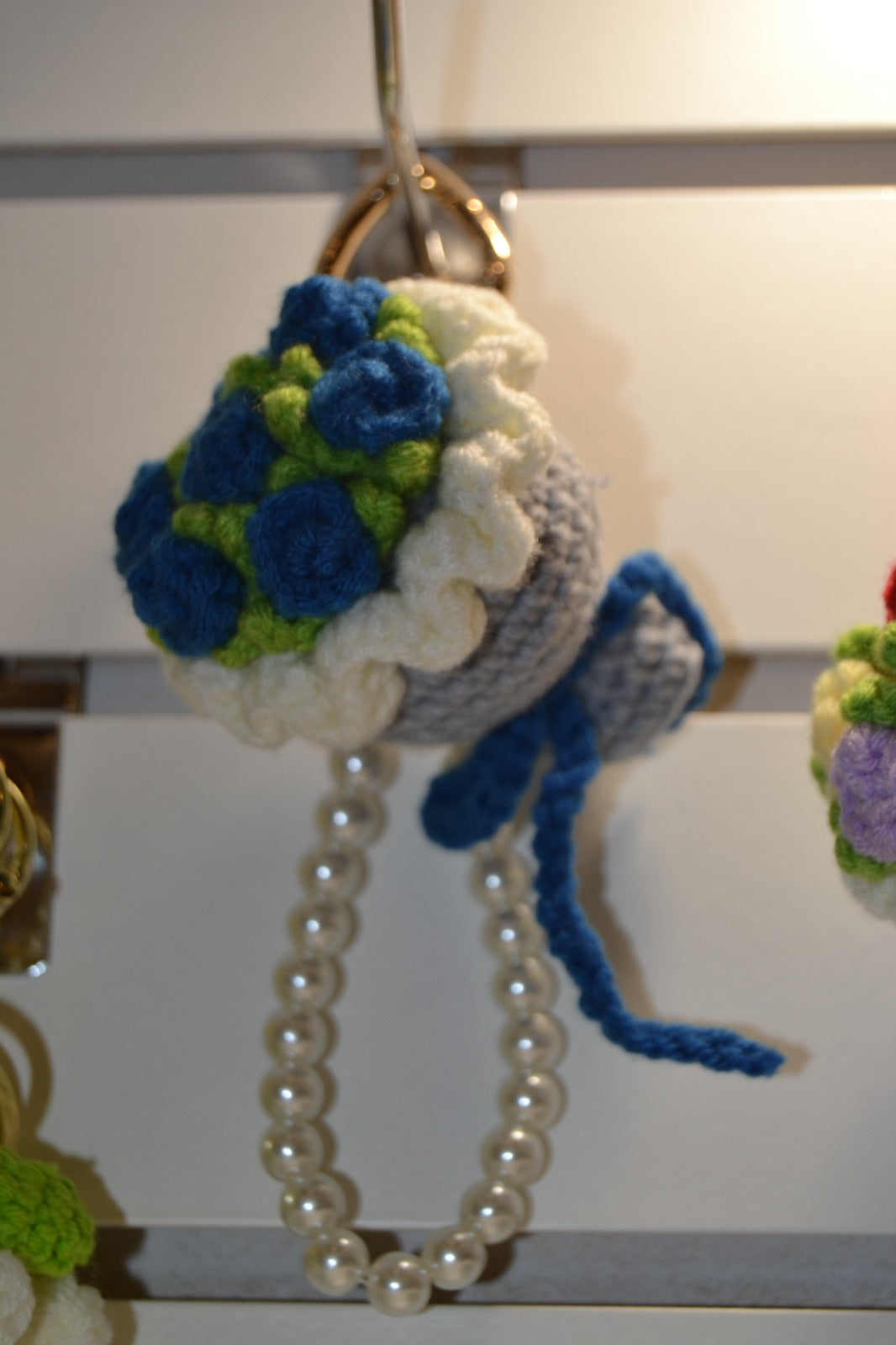 Crochet Gift | Knitted Keychain -06