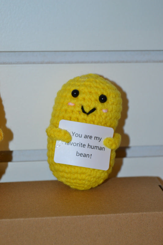 Crochet Gift | You Are My Favorite Human Bean