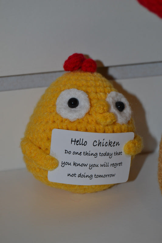 Crochet Gift | Hello Chicken