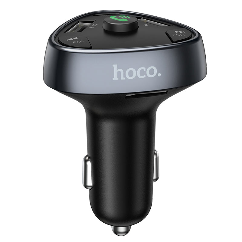 Hoco - Car charger “E51 Road treasure” BT FM transmitter