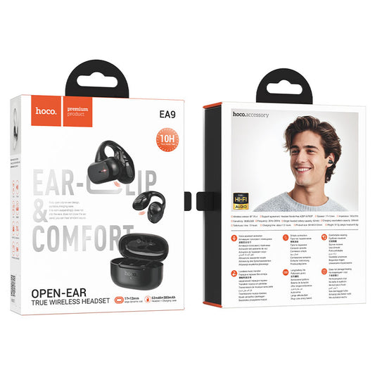 hoco.-TWS headset EA9 Clear sound clip-on