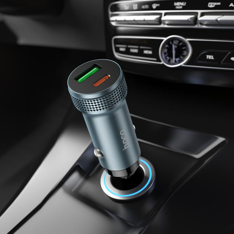 Hoco - Car charger “Z49B Level” 38W Cable Set