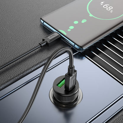 Hoco - Car charger “Z49B Level” 38W Cable Set